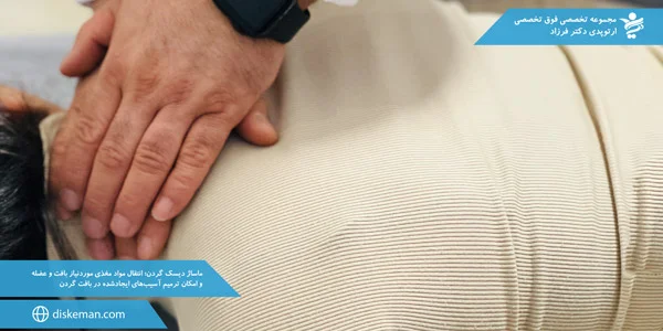 neck-disc-massage;-The-transfer-of-nutrients-needed-by-tissue-and-muscle-and-the-possibility-of-repairing-the-damage-caused-in-the-neck-tissue