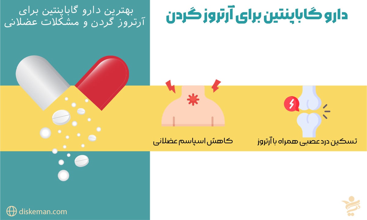 گاباپنتین برای آرتروز گردن