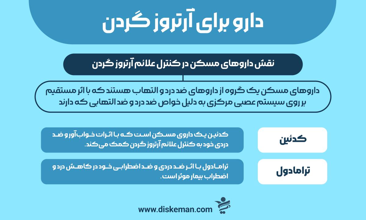 دارو برای آرتروز گردن