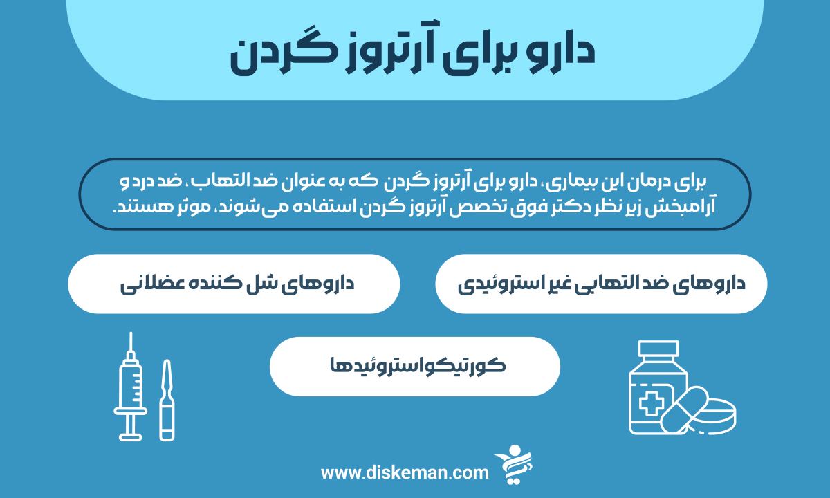 دارو برای آرتروز گردن
