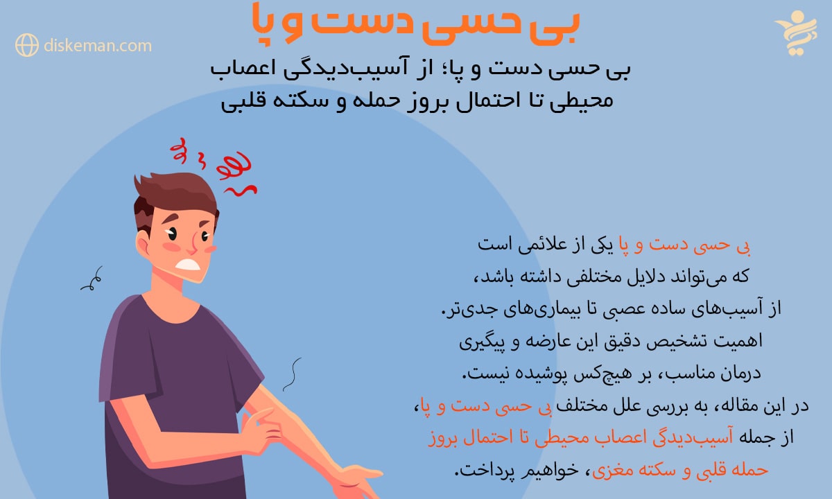 بی حسی دست و پا